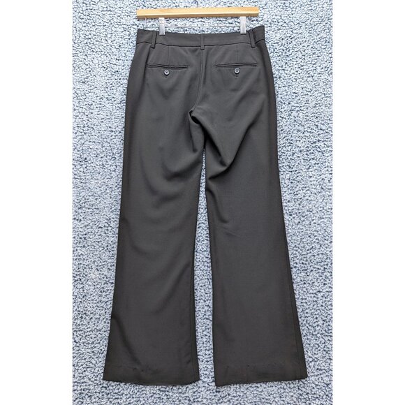 Express The Editor Bootcut Dress Pants Womens 2 Work Office Stretch Y2K Black - Picture 2 of 11